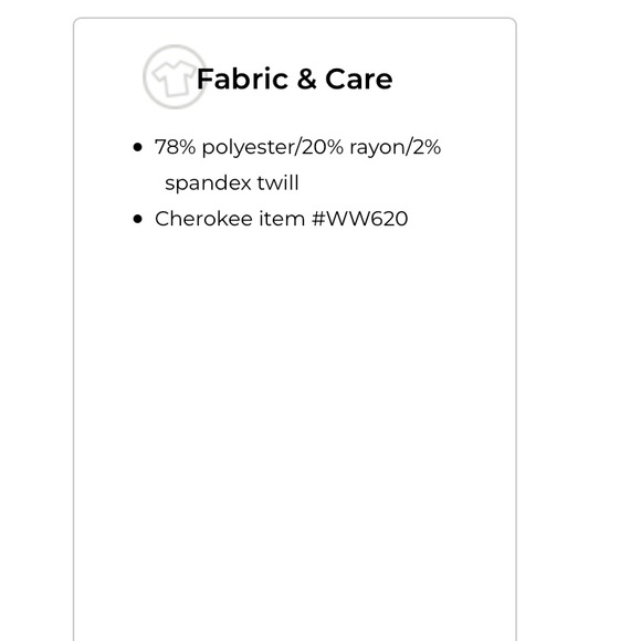 Cherokee Scrub Top - Picture 4 of 5